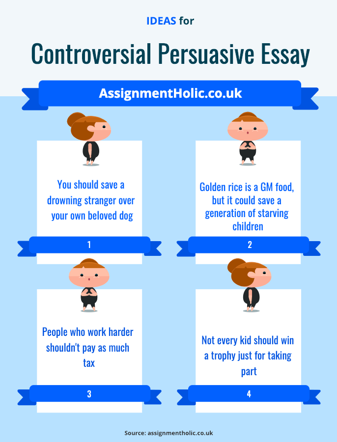 Ideas for Controversial Persuasive Essay