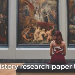 60 + art history research paper topics image